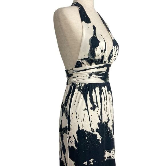 ALICE + OLIVIA Silk Halter Maxi Dress - Picture 5 of 14